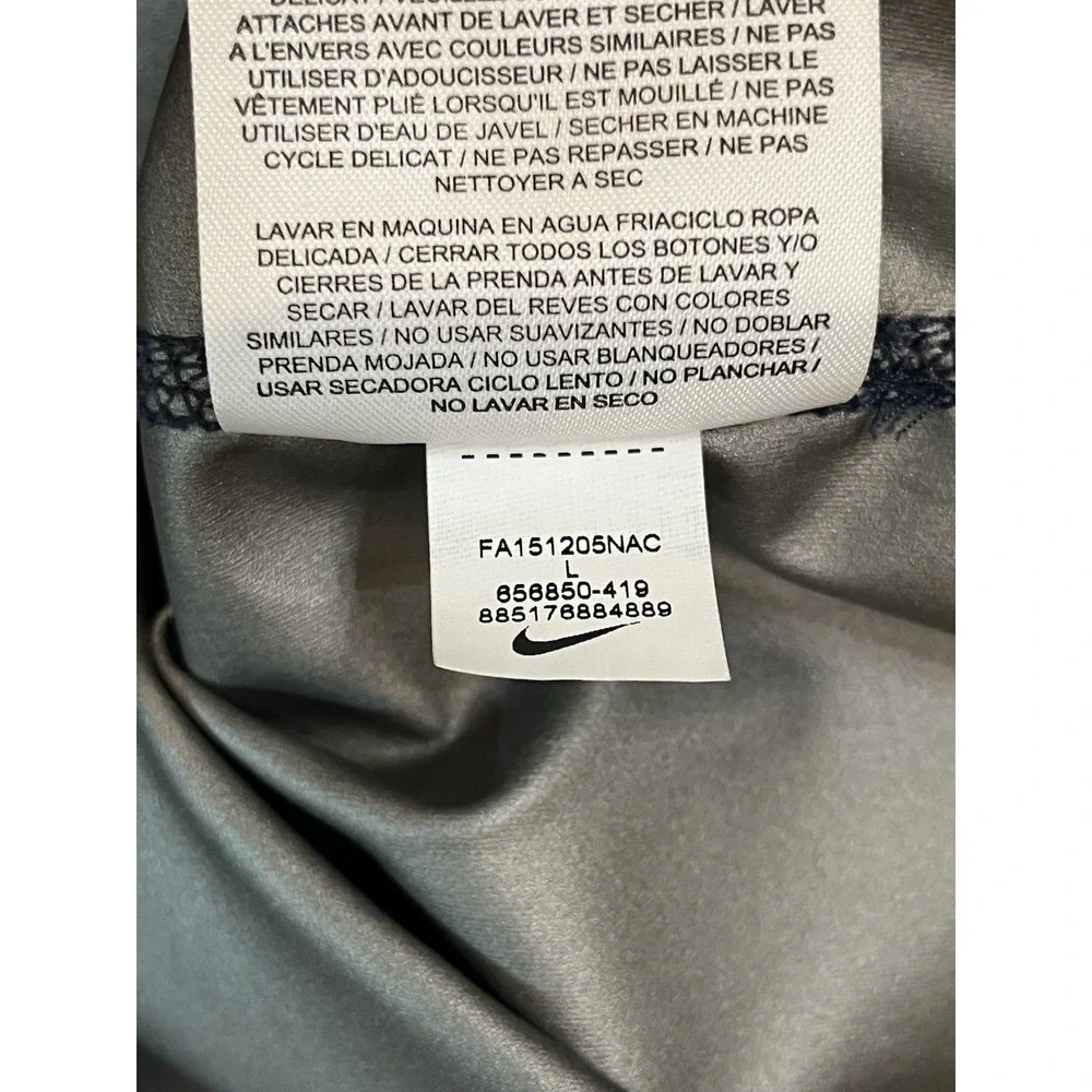 Nike Dallas Cowboys Fly Rush Half 1/2 Zip Jacket On Field Men's L 686850-419